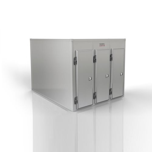 Câmara mortuária para macas de transporte de corpos - SMC 40/900 - KUGEL medical GmbH & Co. KG - 9 corpos / com abertura frontal / modular