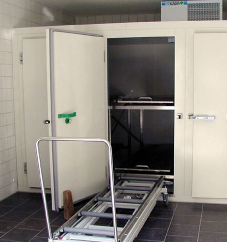 Câmara mortuária para macas de transporte de corpos - KZM 40/200 - KUGEL medical GmbH & Co. KG - 2 corpos / com abertura frontal / modular