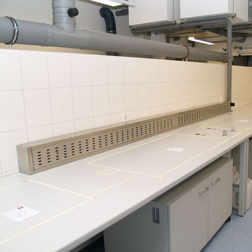 Capela de escape - RWA-1250 - KUGEL medical GmbH & Co. KG - de laboratório / de bancada / em aço inoxidável