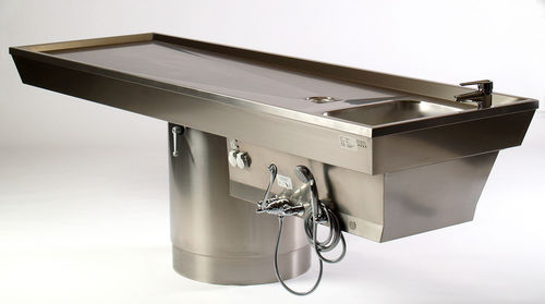 Mesa para necropsia - ST 10/300 - KUGEL medical GmbH & Co. KG - de dissecção / de lavagem de cadáveres / de anatomia