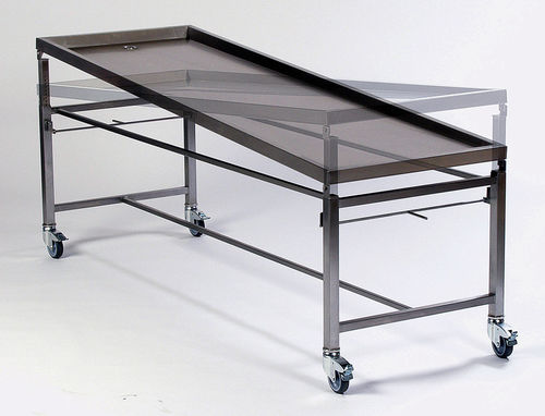 Mesa de necropsia para medicina legal - WT 10/655 - KUGEL medical GmbH & Co. KG - de dissecção / de lavagem de cadáveres / móvel
