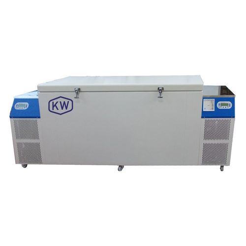 Freezer para biobanco - K55 series - KW Apparecchi Scientifici  - horizontal / com 1 porta / em inox