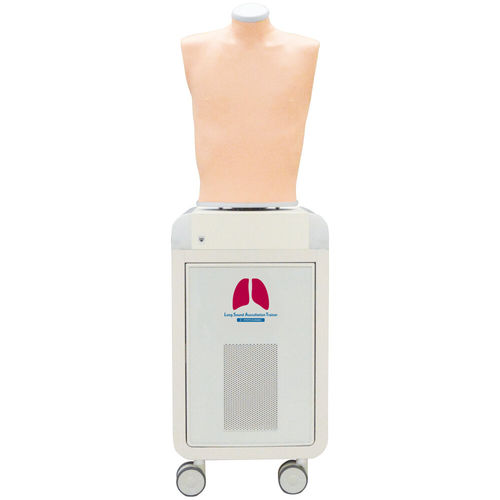 Simulador de paciente de auscultação - LSAT ver.2 - Kyoto Kagaku  - de respiração / para cuidados gerais de saúde / para procedimentos cardiopulmonares