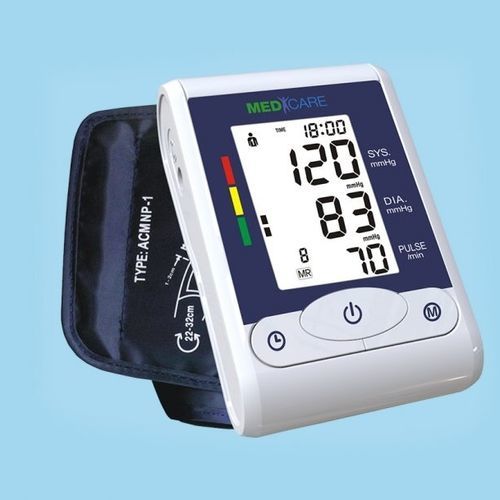 Medidor digital de pressão arterial automático - BP 801 - L-Tac Medicare - oscilométrico / com braçadeira para adulto / 2x60