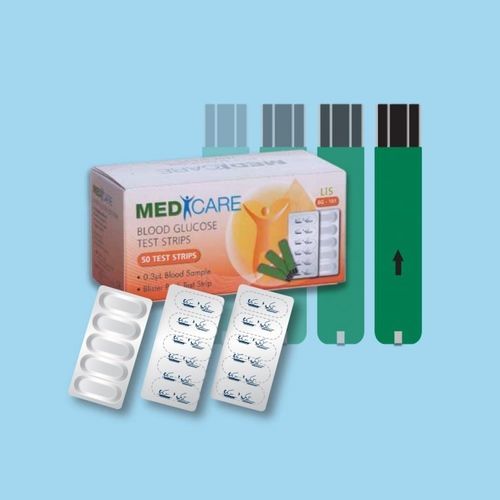 Tira de teste para diabetes - LiS-50 - L-Tac Medicare - de glicemia / de sangue / enzimática