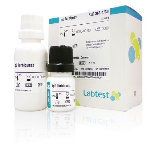 Kit de teste imunoturbidimétrico - 363 - Labtest Diagnostica - de química clínica / de IgE / de plasma