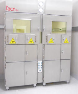 Armário aquecedor - gammaCell Twin - L'ACN - l'Accessorio Nucleare - para isótopos radioativos / coletor de lixo / para hospital