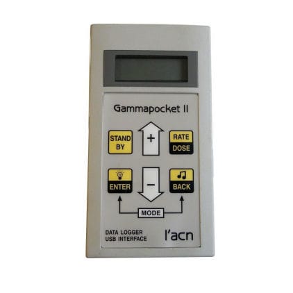 Dosímetro de ambiente de raios X - GAMMAPOCKET II - L'ACN - l'Accessorio Nucleare - de radiação gama