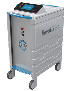 Laser para cirurgia de tecidos moles - REVOLIX™ - OmniGuide - para enucleação da próstata / túlio / com carrinho