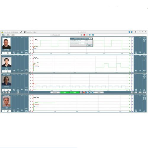Módulo de software para ergómetros - Lode Rehab Manager - Lode - de análise / de gestão / de controle