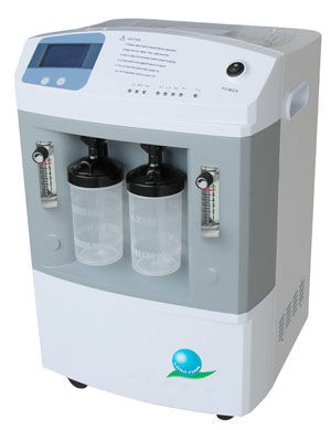 Concentrador de oxigênio médico-hospitalar - 0 - 8 L/min | JAY-8 - Longfian Scitech Co., Ltd - com rodízios / com oxímetro de pulso