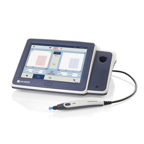 Aparelho de teste de reflexo acústico - touchTymp - MAICO Diagnostics - timpanômetro de diagnóstico / timpanômetro de despistagem / para audiometria infantil