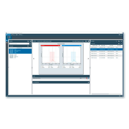 Software de audiometria - OtoAccess® - MAICO Diagnostics - de gestão de dados / de auxílio / médico-hospitalar