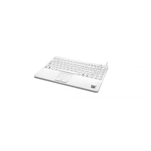 Teclado hospitalar com touchpad - Slim Cool Plus - Man & Machine Europe - USB / à prova de água / selado