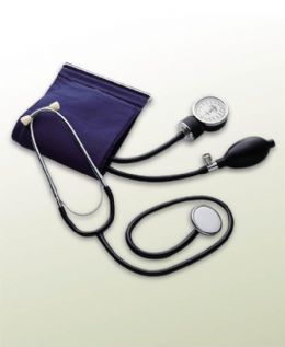 Esfigmomanômetro aneroide - MS-117 - Mars Medical Products  - com estetoscópio