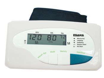 Medidor digital de pressão arterial automático - MS-700AMW - Mars Medical Products 