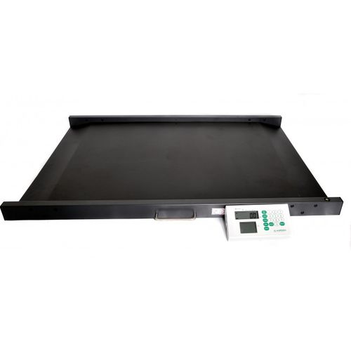 Plataforma de pesagem eletrônica - M-650 - Marsden Weighing Machine Group - para cadeiras de rodas / compacta / com display LED