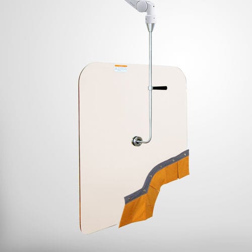Biombo de proteção radiológica de raios X - OT54001 - MAVIG  - de teto / 0,50 mm
