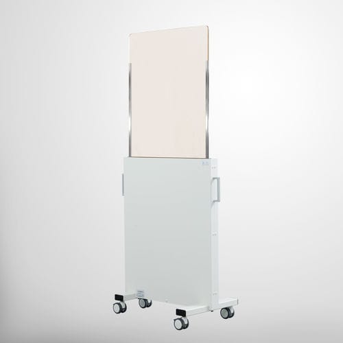 Biombo de proteção radiológica de raios X - WD257 series - MAVIG  - móvel / com visor