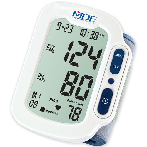 Medidor digital de pressão arterial automático - MDFBP15 - MDF Instruments - de punho