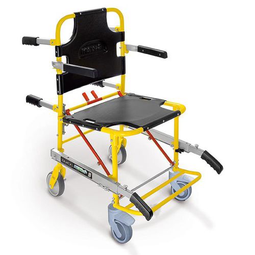 Cadeira de transferência de paciente elevador de escadas - QUICK 659/Y - MEBER - para ambiente interno / para ambiente externo / giratória