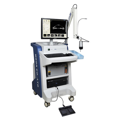Aparelho de ultrassom com carrinho - MD-300L  - MEDA  - ocular / em preto e branco