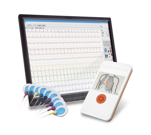 Eletrocardiógrafo para ECG em repouso - MGC Diagnostics - 9 canais / para computador / para tablet