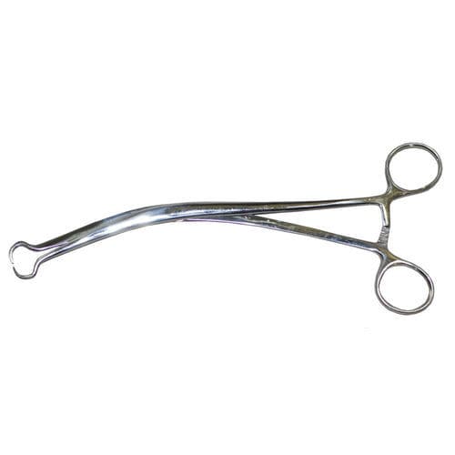 Pinça para ginecologia - 031006 - Medgyn Products - de preensão / serrilhada / curva