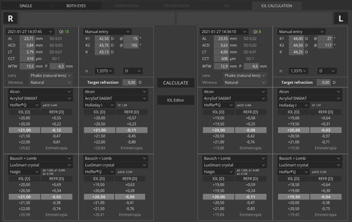 Módulo de software de oftalmoscopia - Optopol Technology - de medição