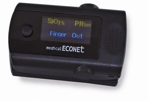 Oxímetro de pulso para dedo - ME10 - Medical Econet  - médico-hospitalar / a bateria / sem fio