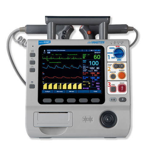 Desfibrilador externo semiautomático - defiMASTER - Medical Econet  - manual / bifásico