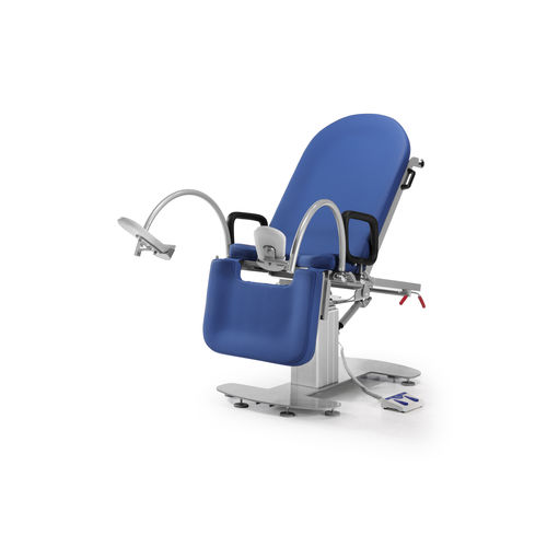 Mesa para exame ginecológico - FIX Hi Low - Medical Iberica - manual / com altura regulável / com rodízios