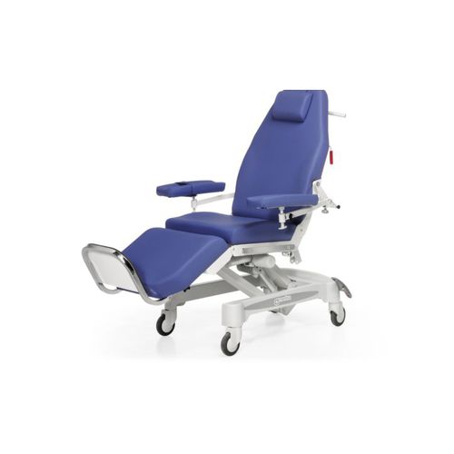 Poltrona para tratamentos clínicos elétrica - Diamed Basic - Medical Iberica - de 3 seções / com rodízios / com altura regulável