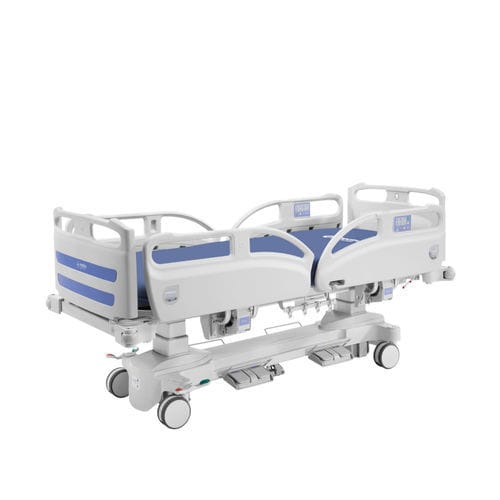 Cama para hospital - Majestic 3 - Medical Iberica - elétrica / de altura regulável / com rodízios