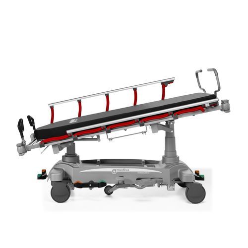 Carro-maca de transporte - Transcare 400 - Medical Iberica - hidráulico / Trendelenburg / Trendelenburg reverso