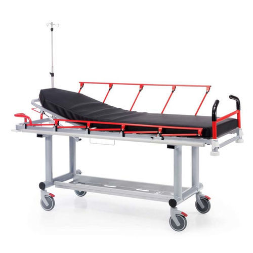 Carro-maca de transporte - Transmed Fijo - Medical Iberica - hidráulico / pneumático / dobrável