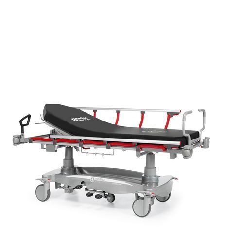 Carro-maca de transporte - Transcare 100 - Medical Iberica - manual / hidráulico / pneumático