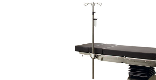 Suporte para soro para fixação em mesa de exame - 61800 - medifa - 4 ganchos / para mesa cirúrgica / telescópico