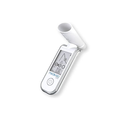 Espirômetro eletrônico - Medikro® Duo - Medikro - portátil de mão / com conexão sem fio / com Bluetooth