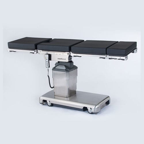 Mesa cirúrgica universal - Ares8000 - Mediland Enterprise Corporation - hidráulica / com sistema de elevação / com apoio para pernas