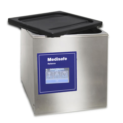 Lavadora ultrassônica médico-hospitalar - Reliance 'S' - Medisafe International - em aço inoxidável