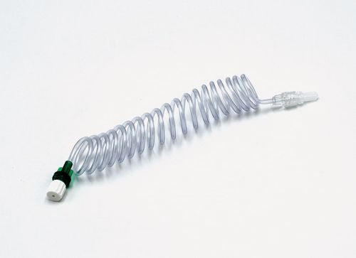 Tubo para injeção de meio de contraste - 318214-000 - MEDTRON - em espiral / transparente