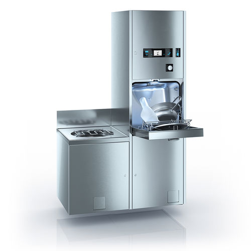 Lavadora desinfetadora de comadres de parede - TopLine 10 A M2 - MEIKO - automática / em aço inoxidável