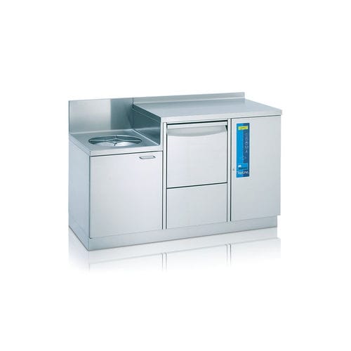 Lavadora desinfetadora de comadres de parede - TopLine M2 SAN 14 - MEIKO - compacta / de embutir / automática