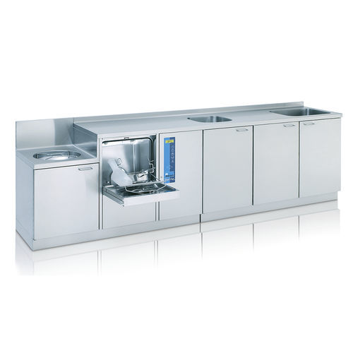 Lavadora desinfetadora de comadres de parede - TopLine M2 SAN 29 BW - MEIKO - de embutir / automática