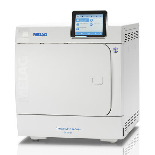 Autoclave médico-hospitalar - Vacuclave 40 B+ Evolution  - MELAG - odontológica / de bancada / com abertura frontal