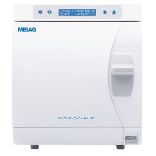 Autoclave médico-hospitalar - Vacuklav 24 BL+ - MELAG - veterinária / de podologia / de bancada