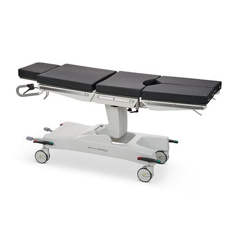 Mesa cirúrgica de ORL - Rapido - Merivaara - para endoscopia / para oftalmologia / para ginecologia