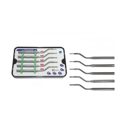 Osteótomo curvo - META-BIOMED - côncavo