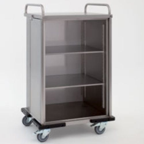 Carrinho para containers de esterilização - 1602 series - Metallwarenfabrik Walter H. Becker  - para instrumental / de transporte / em aço inoxidável